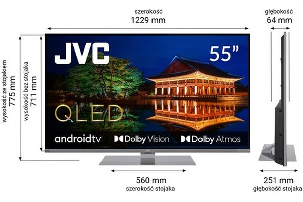 Telewizor JVC LT55VAQ930P 55" 4K Ultra HD