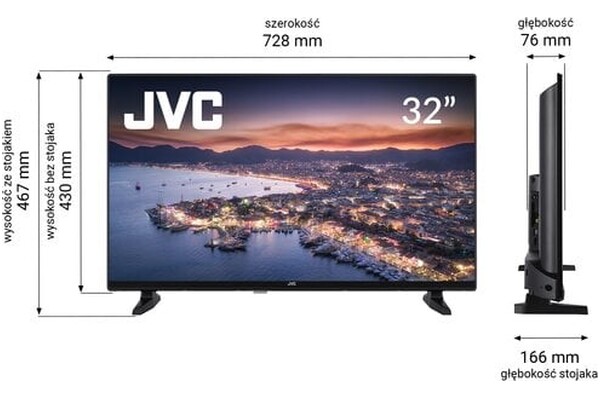 Telewizor JVC LT32VH4300 32" HD Ready