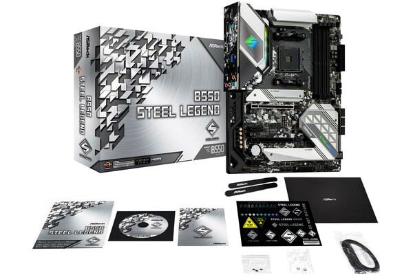 Płyta główna ASrock B550 Phantom Gaming 4 Socket AM4 AMD B550 DDR4 ATX