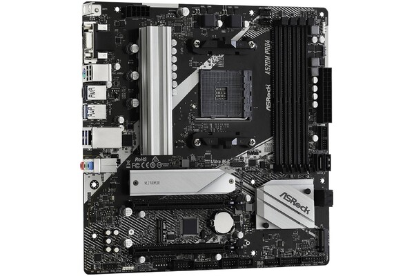Płyta główna ASrock A520M -HVS Socket AM4 AMD A520 DDR4 microATX