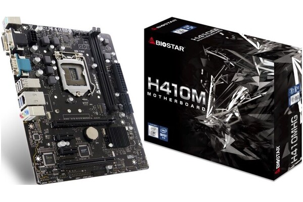 Płyta główna BIOSTAR H410MHG Socket 1200 Intel H410 DDR4 microATX
