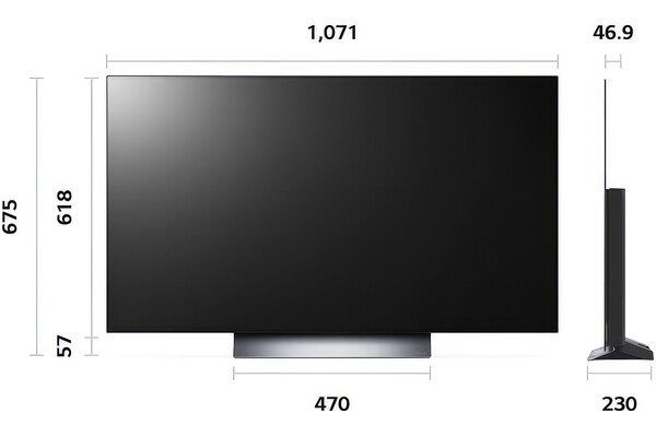 Telewizor LG 48C31LA 48" 4K Ultra HD