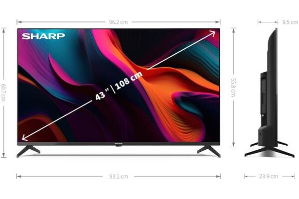 Telewizor Sharp 43GL4 43" 4K Ultra HD