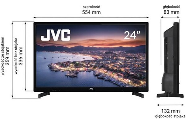 Telewizor JVC LT24VH4300 24" HD Ready