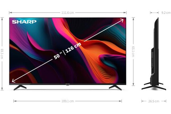 Telewizor Sharp 50GL4 50" 4K Ultra HD