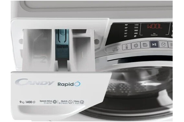 Pralka Candy RO1494DWMCT1S RapidO 9.0kg 1400obr./min