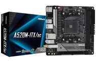 Płyta główna ASrock A520M ITX/AC Socket AM4 AMD A520 DDR4 Mini-ITX