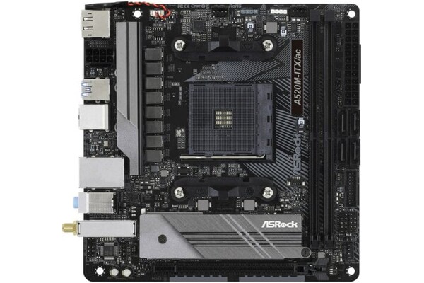 Płyta główna ASrock A520M ITX/AC Socket AM4 AMD A520 DDR4 Mini-ITX