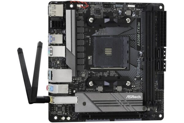 Płyta główna ASrock A520M ITX/AC Socket AM4 AMD A520 DDR4 Mini-ITX