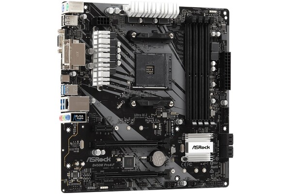 Płyta główna ASrock B450M -HDV R4.0 Socket AM4 AMD B450 DDR4 microATX
