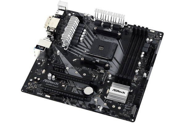 Płyta główna ASrock B450M -HDV R4.0 Socket AM4 AMD B450 DDR4 microATX