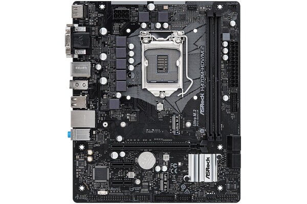 Płyta główna ASrock H470M -HDV Socket 1200 Intel H470 DDR4 microATX