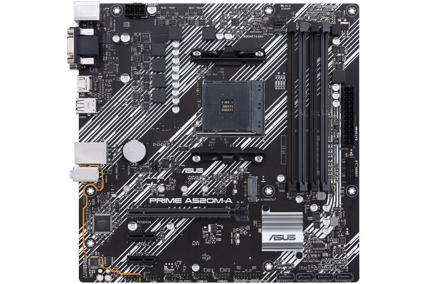 Płyta główna ASUS A520M-A Prime Socket AM4 AMD A520 DDR4 microATX
