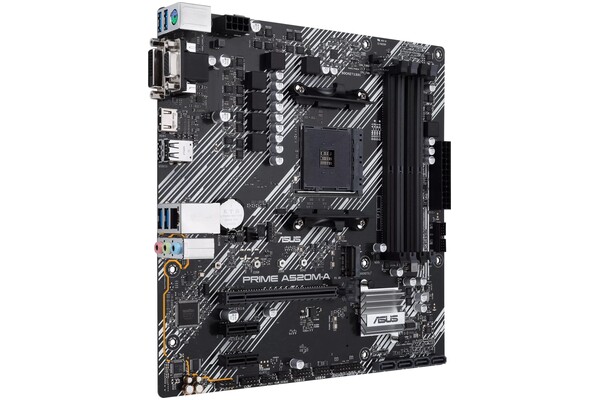Płyta główna ASUS A520M-A Prime Socket AM4 AMD A520 DDR4 microATX