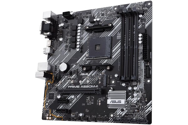 Płyta główna ASUS A520M-A Prime Socket AM4 AMD A520 DDR4 microATX