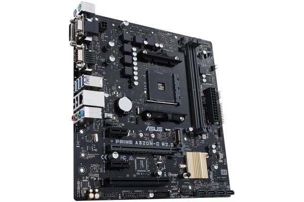 Płyta główna ASUS A320M-C Prime R2.0 Socket AM4 AMD A320 DDR4 microATX