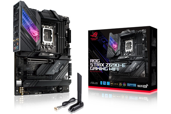 Płyta główna ASUS Z690-E Rog Strix Gaming WiFi Socket 1700 Intel Z690 DDR5 ATX