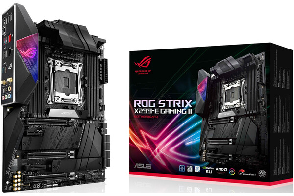 Płyta główna ASUS X299-E Rog Strix Gaming II Socket 2066 Intel X299 DDR4 ATX