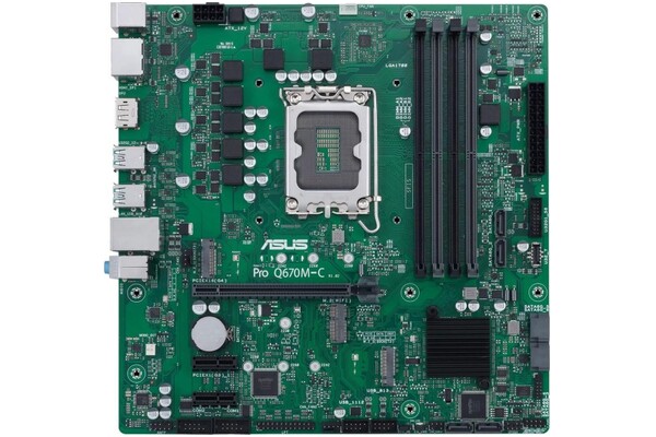 Płyta główna ASUS Q670M-C Pro Socket 1700 Intel Q670 DDR5 microATX