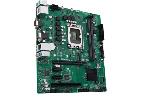 Płyta główna ASUS H610M-C Pro D4 Socket 1700 Intel H610 DDR4 microATX