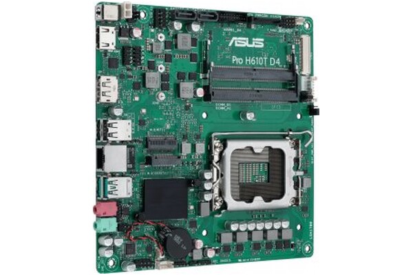 Płyta główna ASUS H610T Pro D4 Socket 1700 Intel H610 DDR4 Mini-ITX