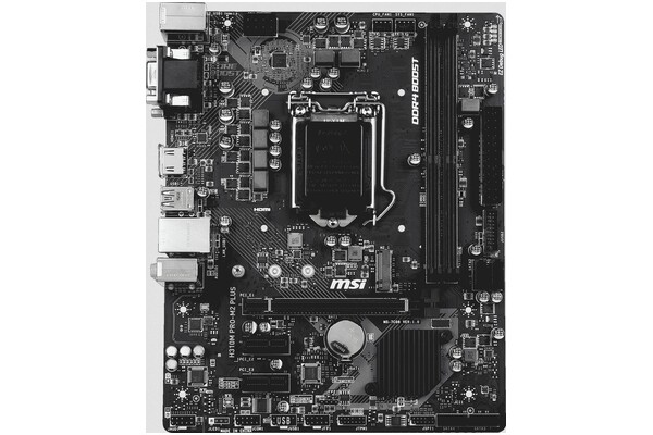 Płyta główna MSI H310M Pro-M2 Plus Socket 1151 Intel H310 DDR4 microATX