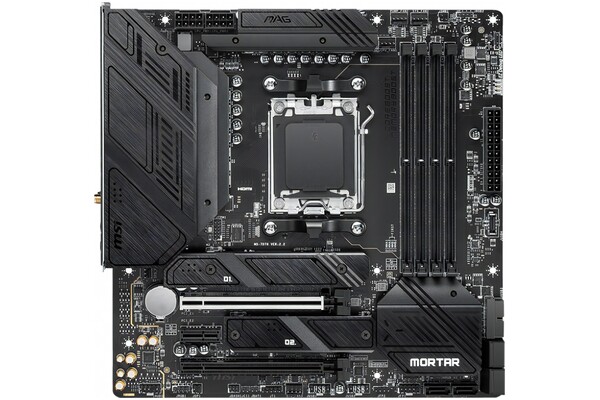 Płyta główna MSI B650M MAG Mortar WiFi Socket AM5 AMD B650 DDR5 microATX