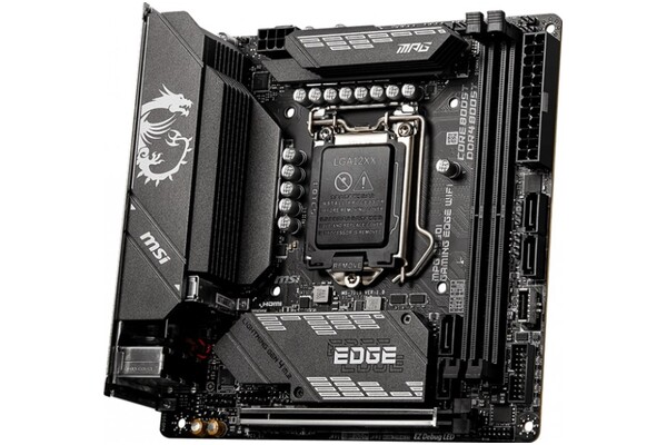 Płyta główna MSI B560I MPG Edge Gaming WiFi Socket 1200 Intel B560 DDR4 Mini-ITX