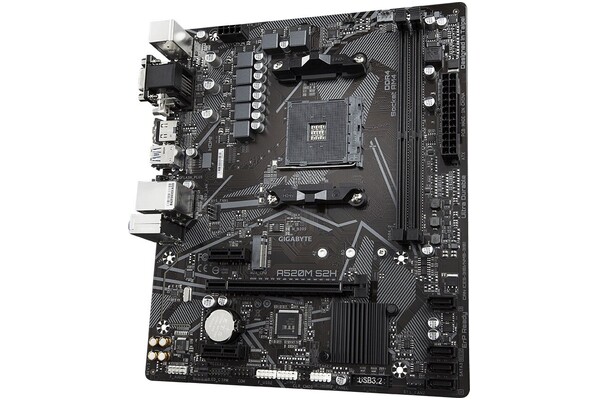 Płyta główna GIGABYTE A520MS2H Socket AM4 AMD A520 DDR4 microATX