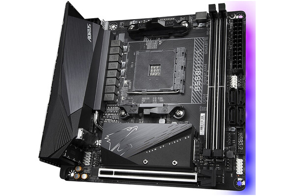 Płyta główna GIGABYTE B550I Aorus Pro AX Socket AM4 AMD B550 DDR4 Mini-ITX