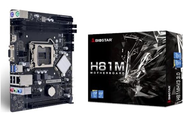 Płyta główna BIOSTAR H81MHV3 3.0 socket 1150 Intel H81 DDR3 microATX