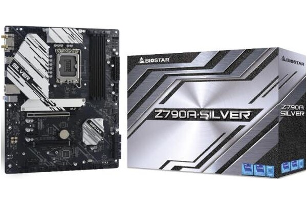 Płyta główna BIOSTAR Z790A Silver Socket 1700 Intel Z790 DDR5 ATX