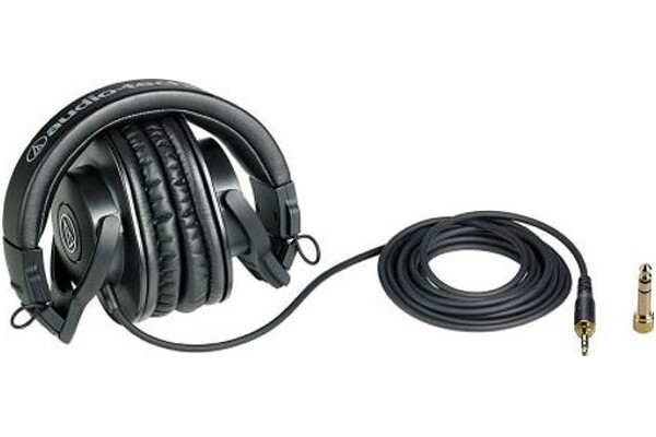 Słuchawki AUDIO-TECHNICA ATHM30X Nauszne Przewodowe czarny