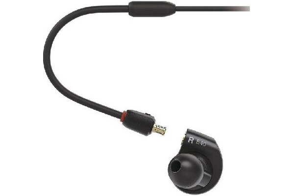 Słuchawki AUDIO-TECHNICA ATHE40 Dokanałowe Przewodowe czarny