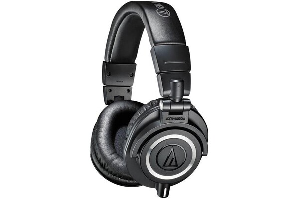 Słuchawki AUDIO-TECHNICA ATHM50XBK Nauszne Przewodowe czarny