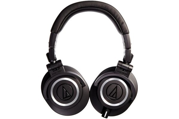 Słuchawki AUDIO-TECHNICA ATHM50XBK Nauszne Przewodowe czarny