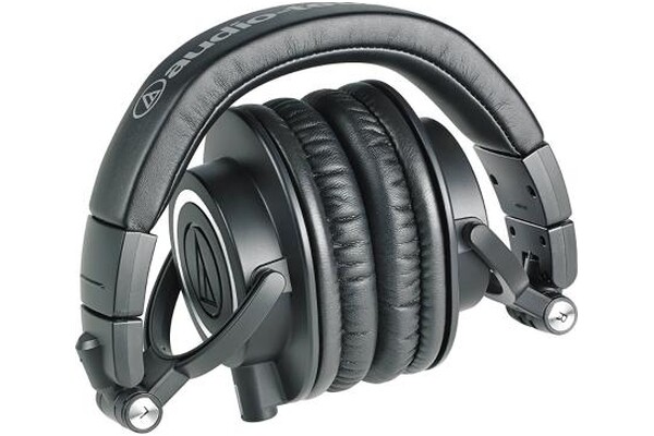 Słuchawki AUDIO-TECHNICA ATHM50XBK Nauszne Przewodowe czarny