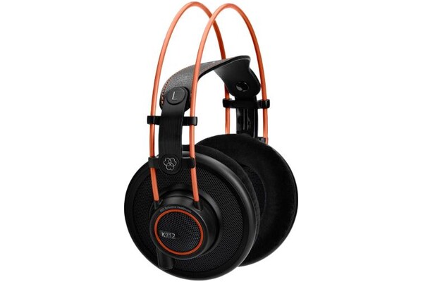 Słuchawki AKG K712 Nauszne Przewodowe czarny
