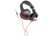 Słuchawki A4TECH G500 Bloody Combat Nauszne Przewodowe czarno-czerwony