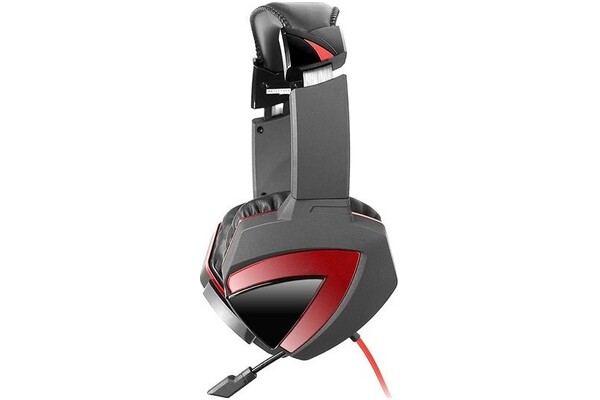 Słuchawki A4TECH G500 Bloody Combat Nauszne Przewodowe czarno-czerwony
