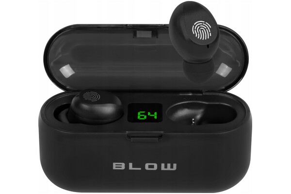 Słuchawki BLOW BTE200 Earbuds Dokanałowe Bezprzewodowe czarny