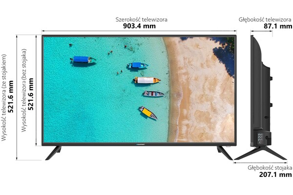 Telewizor Blaupunkt BA40F4132LEB 40" Full HD