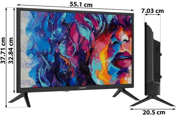 Telewizor Blaupunkt BN24H1372EEB 24" HD Ready