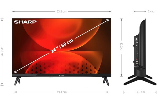 Telewizor Sharp 24FH2EA 24" HD Ready