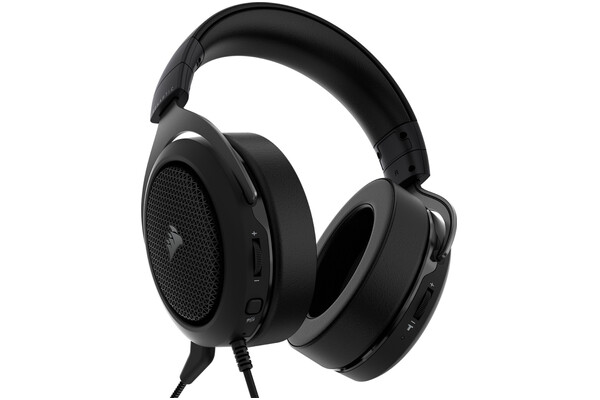 Słuchawki CORSAIR HS60 Pro Nauszne Przewodowe czarny