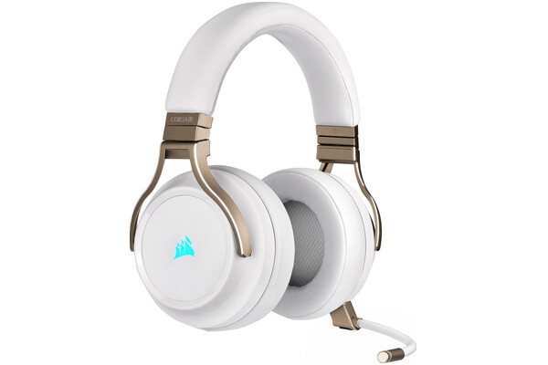 Słuchawki CORSAIR Virtuoso Wireless Nauszne Bezprzewodowe biały
