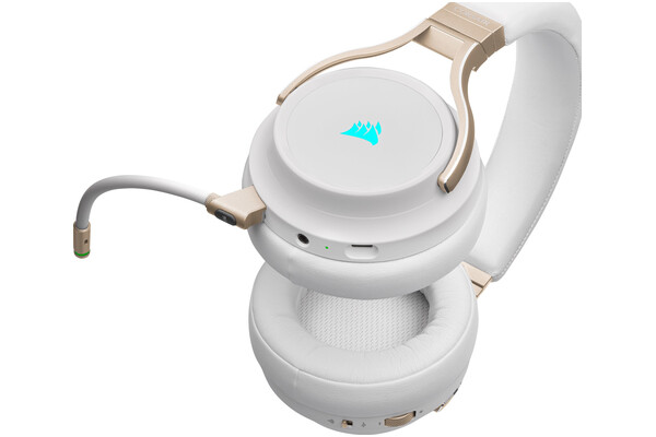 Słuchawki CORSAIR Virtuoso Wireless Nauszne Bezprzewodowe biały