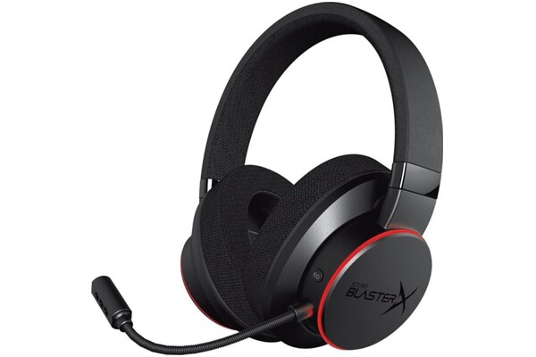 Słuchawki Creative Sound BlasterX H6 Nauszne Przewodowe czarny