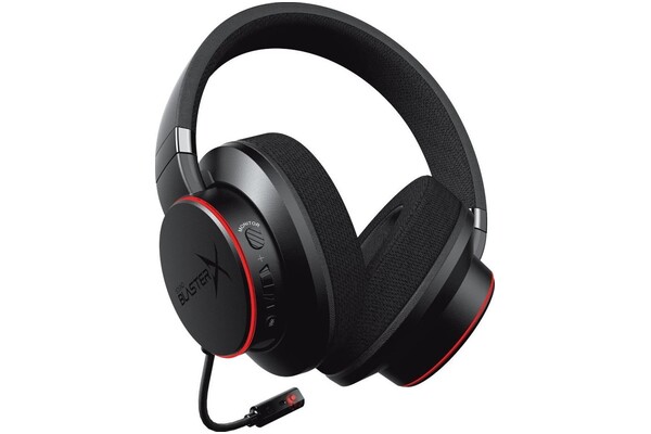 Słuchawki Creative Sound BlasterX H6 Nauszne Przewodowe czarny