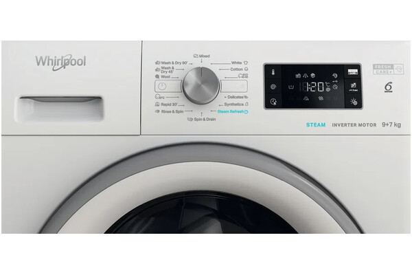 Pralko-suszarka Whirlpool FFWDB976258SVEE 9kg 1600obr./min